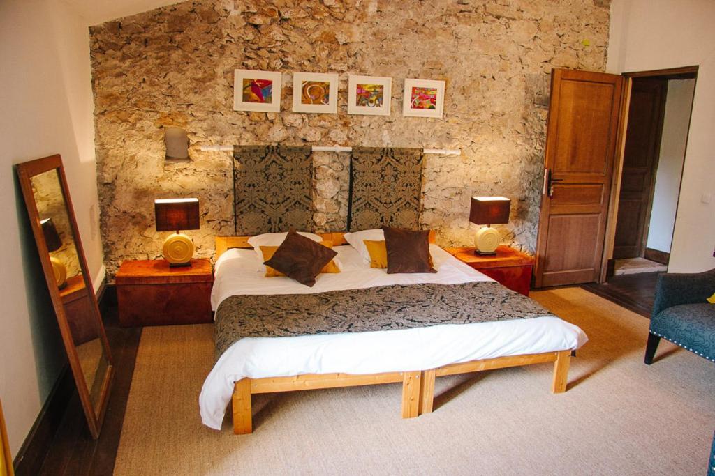 Moulin De Bapaumes Bed and Breakfast Nérac Rum bild