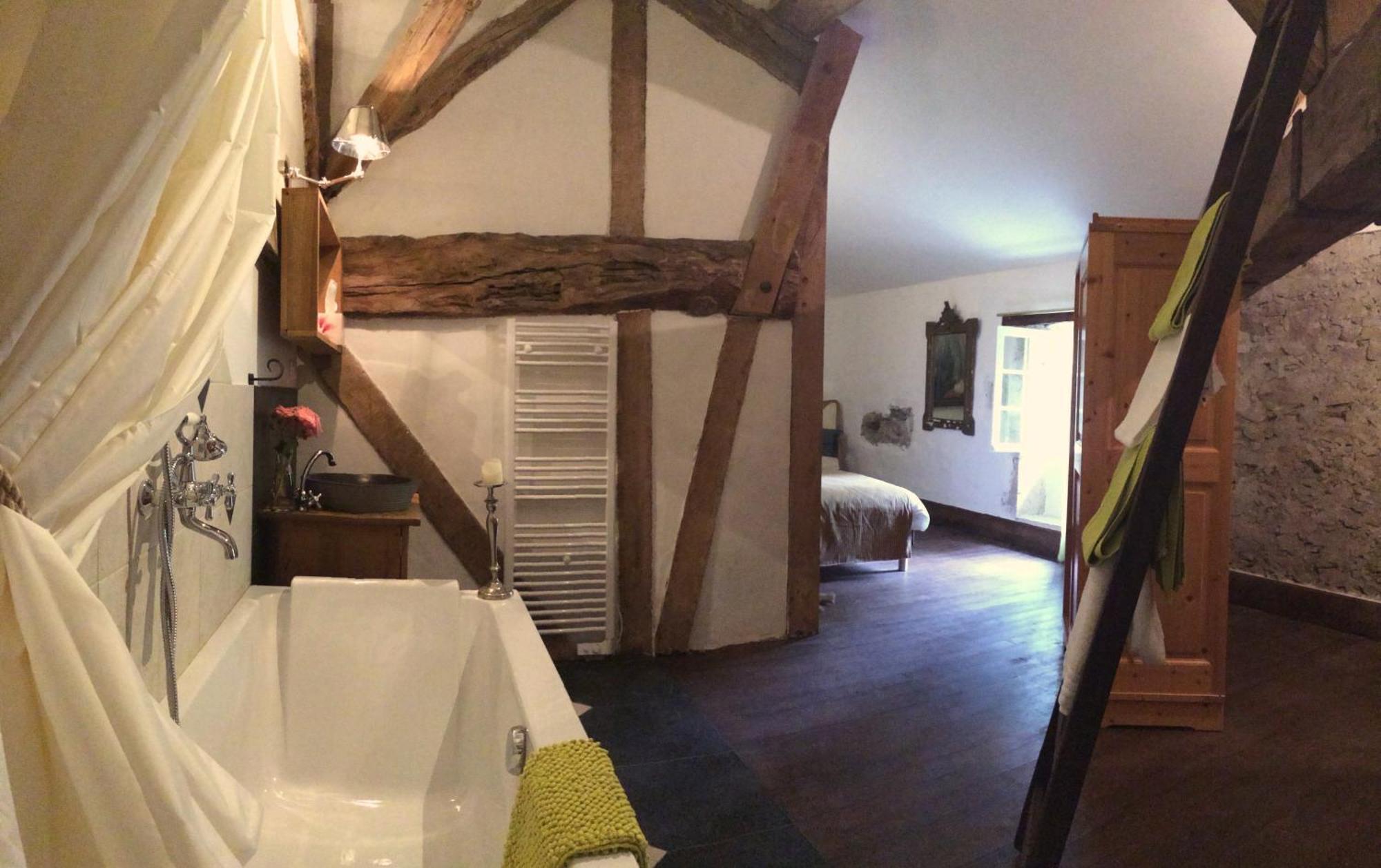 Moulin De Bapaumes Bed and Breakfast Nérac Rum bild